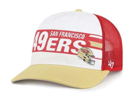 SAN FRANCISCO 49ERS STACK LINE  47 HITCH RELAXED FIT Online Sale