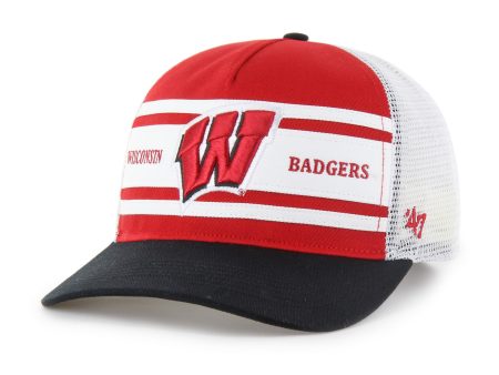 WISCONSIN BADGERS GRIDIRON SUPER STRIPE  47 HITCH RELAXED FIT on Sale