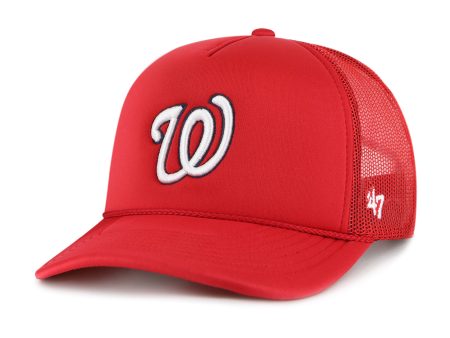 WASHINGTON NATIONALS FOAM FRONT MESH  47 TRUCKER FM Discount