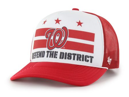 WASHINGTON NATIONALS REGION FOAM  47 TRUCKER FM For Sale