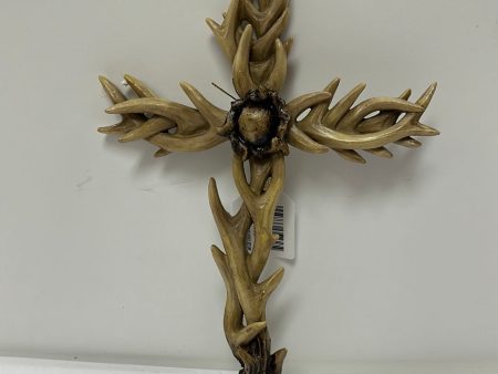 ANTLER LODGE ANTLER WALL CROSS-8509 Online