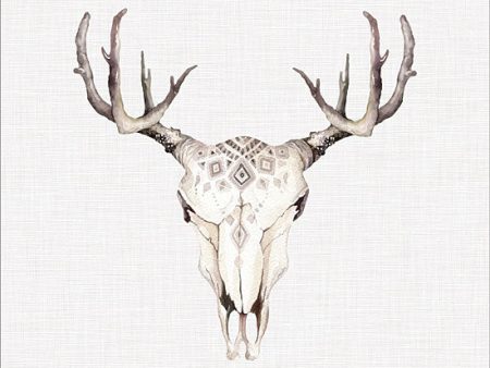 ST303 - Boho Steer Head I on Sale