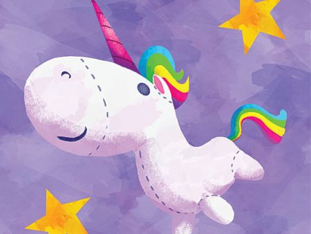 ST367 - Rainbow Unicorn III - 12x12 Supply