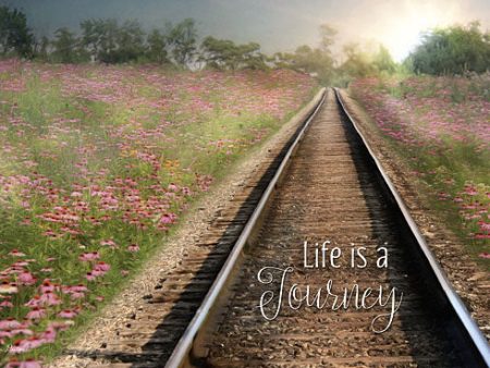 LD1294 - Life is a Journey - 18x12 Supply