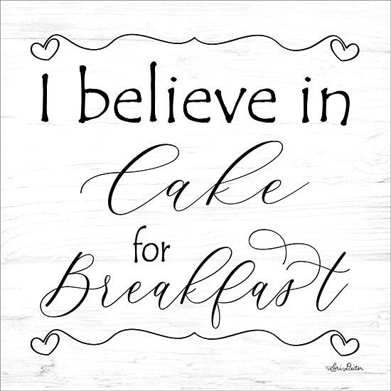 LD1314 - I Believe in Cake for Breakfast - 12x12 Online