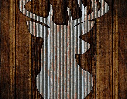 CIN1127 - Deer Head I on Sale