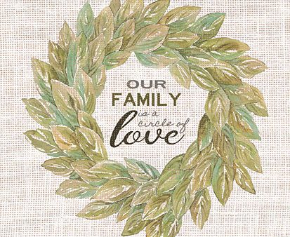 CIN1117 - Our Family Wreath - 12x16 Cheap