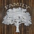 MAZ5034GP - Metal Family Tree Fashion