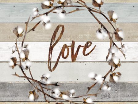 MAZ5061GP - Love Cotton Wreath Online