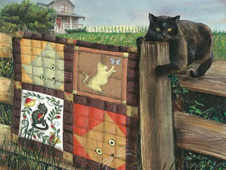 ED389 - Quilt Cat Hot on Sale