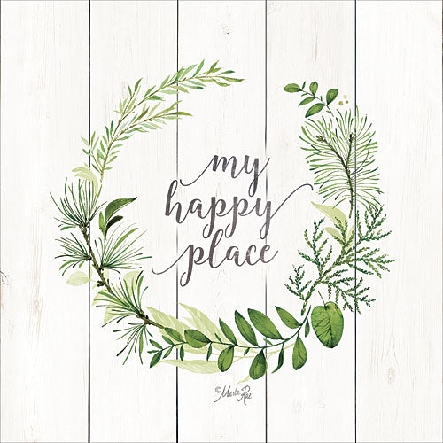 MAZ5068GP - My Happy Place Wreath For Sale