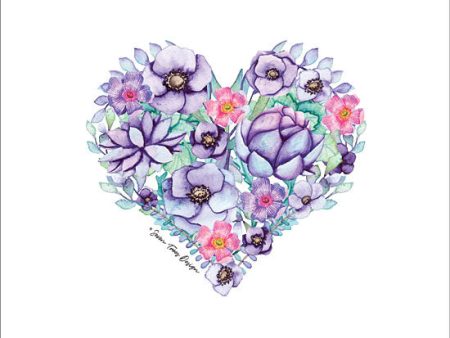 ST363 - Floral Love Heart II Supply