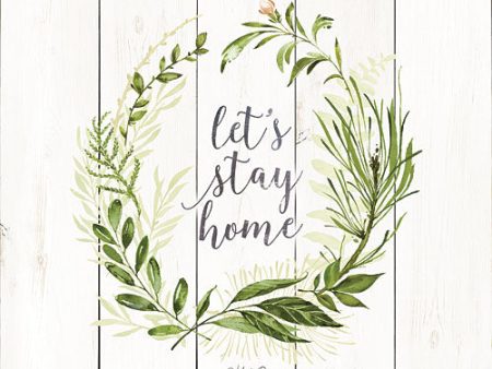 MAZ5067GP - Let s Stay Home Wreath For Sale