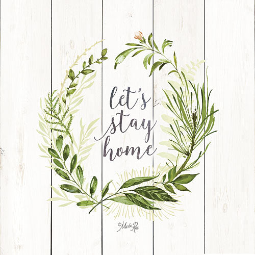 MAZ5067GP - Let s Stay Home Wreath For Sale