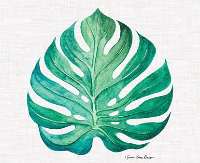 ST331 - Watercolor Monstera Leaf on Sale