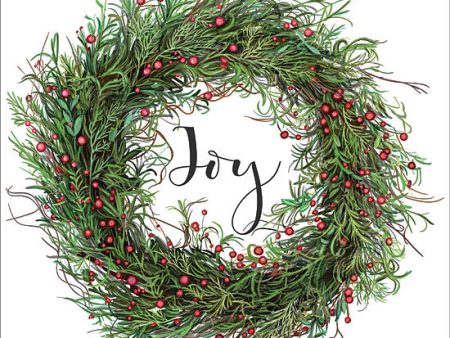 ST349 - Joy Wreath Sale