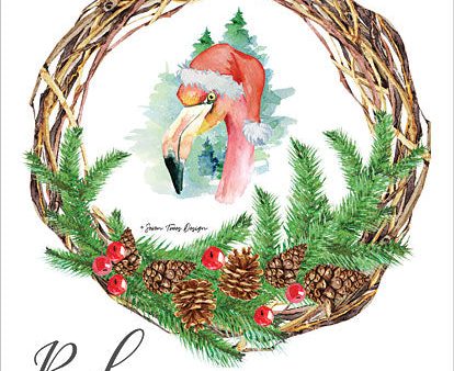 ST347 - Baby It s Cold Outside Wreath Cheap