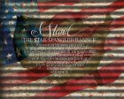 CIN1082 - I Stand American Flag on Metal Supply